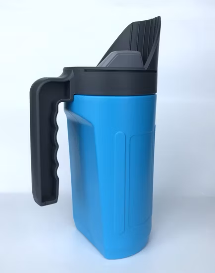 Esparcidor de semillas agitador granular de mano con sal ajustable de 2,5 l