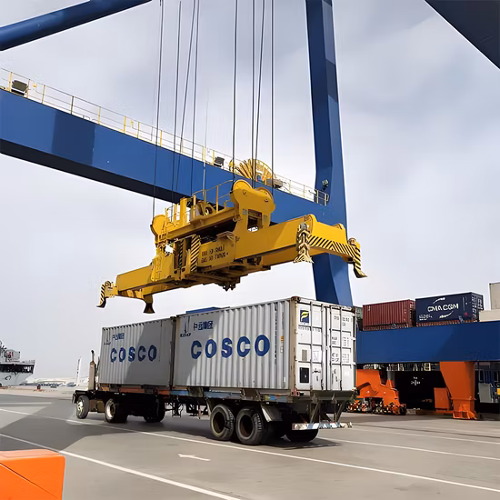 Esparcidor automático de contenedores ISO20 y 40 pies